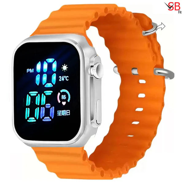 SB FIT LED Ultra Digital Sport Style Watch